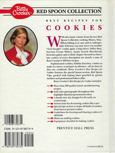 Betty Crocker's Best Recipes for Cookies (Betty Crocker's Red Spoon Collection)