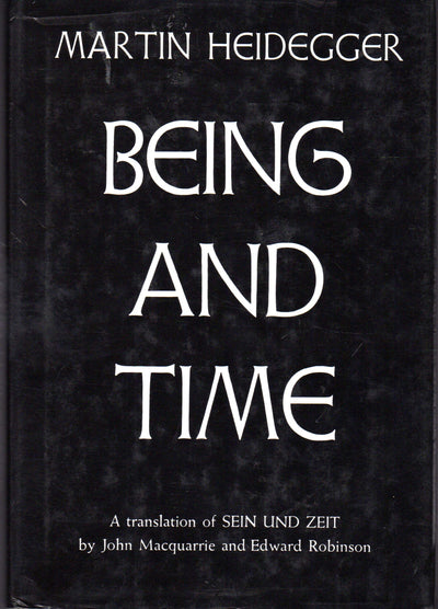Being and Time by Martin Heidegger