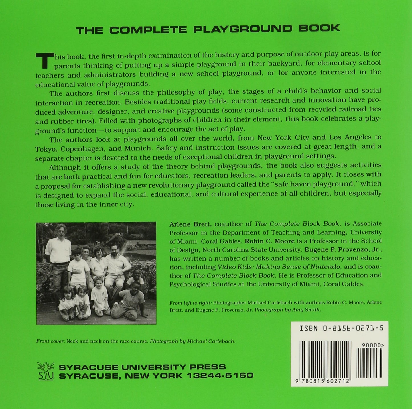 The Complete Playground Book