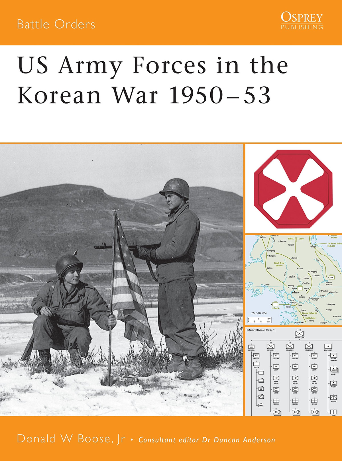 US Army Forces in the Korean War 1950-53 (Battle Orders)