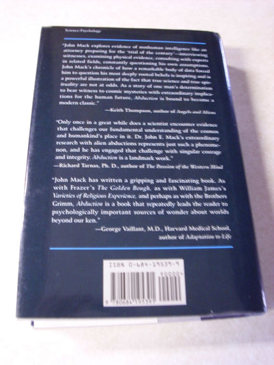 Abduction: Human Encounters with Aliens by John E. Mack
