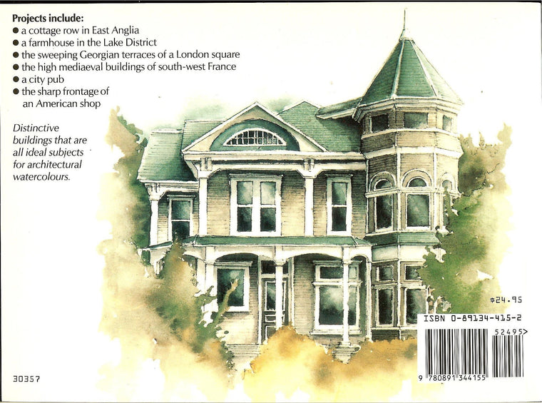 Buildings in Watercolor — back cover