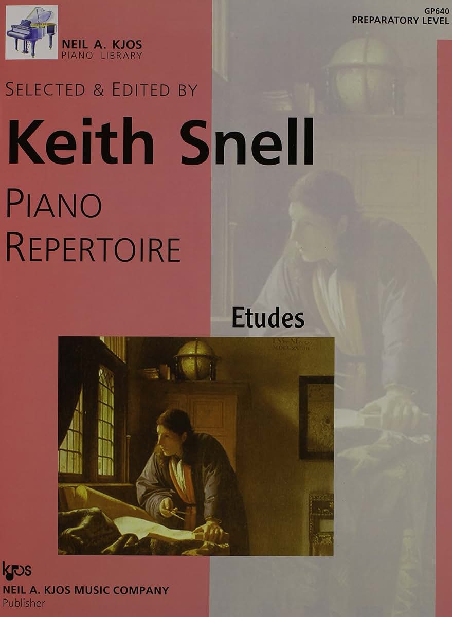 GP640 - Piano Repertoire - Etudes - Preparatory Level (Neil A Kjos Piano Library)