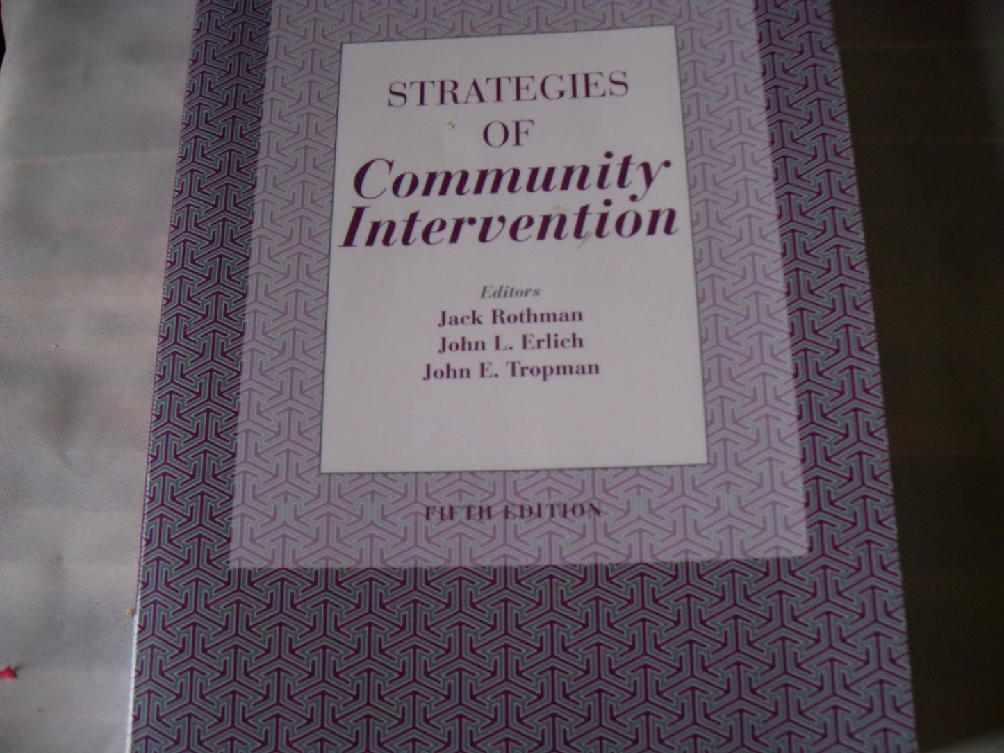 Strategies of Community Intervention: Macro Practice