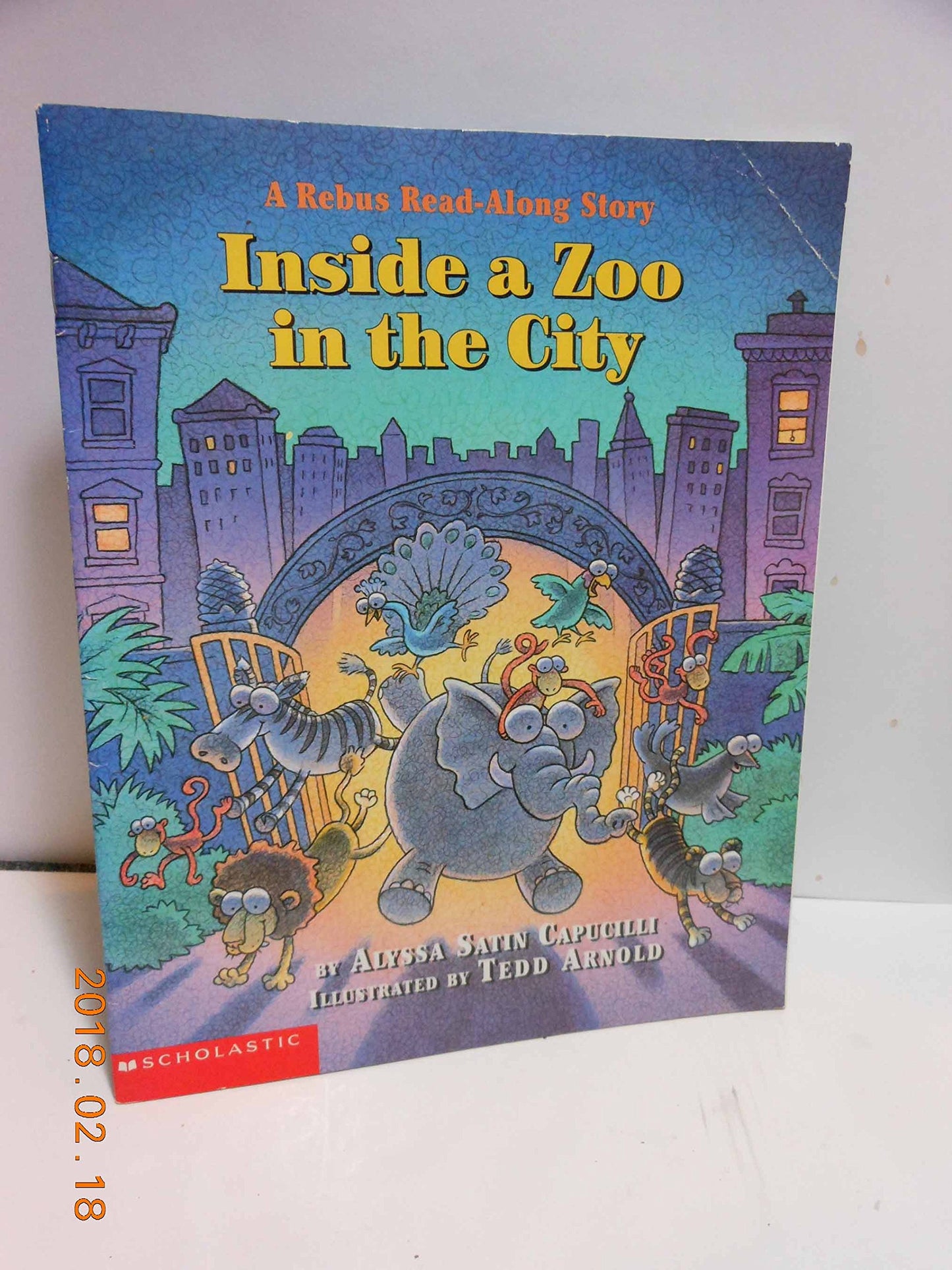 Inside a Zoo in the City, (A Rebus Read-Along Story)