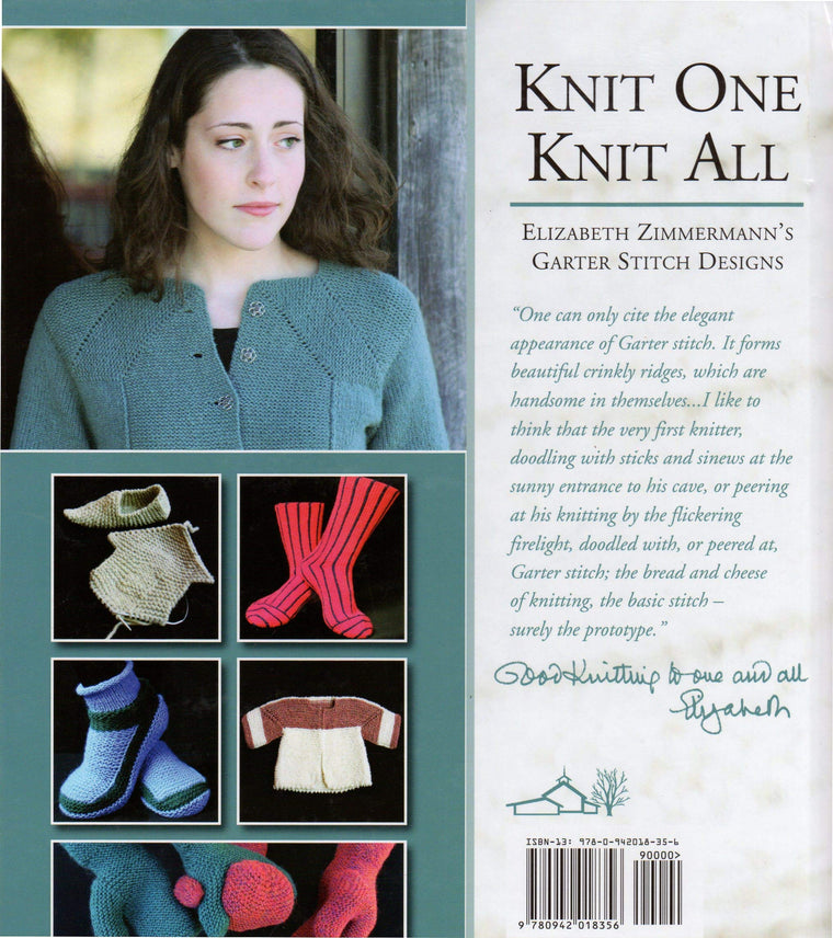 Knit One Knit All — back cover