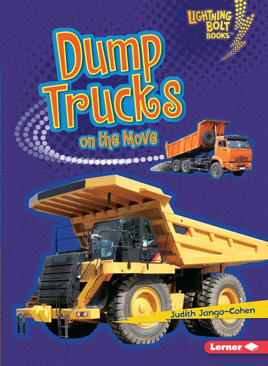 Dump Trucks on the Move (Lightning Bolt Books - Vroom-Vroom)