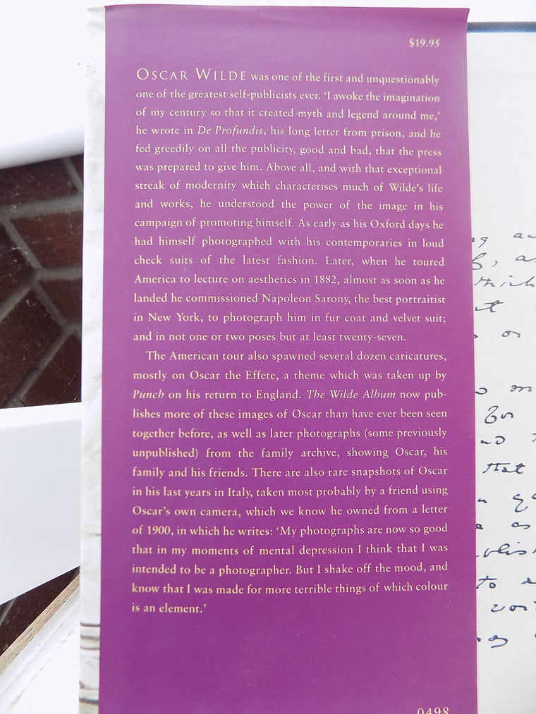 The Wilde Album — back cover