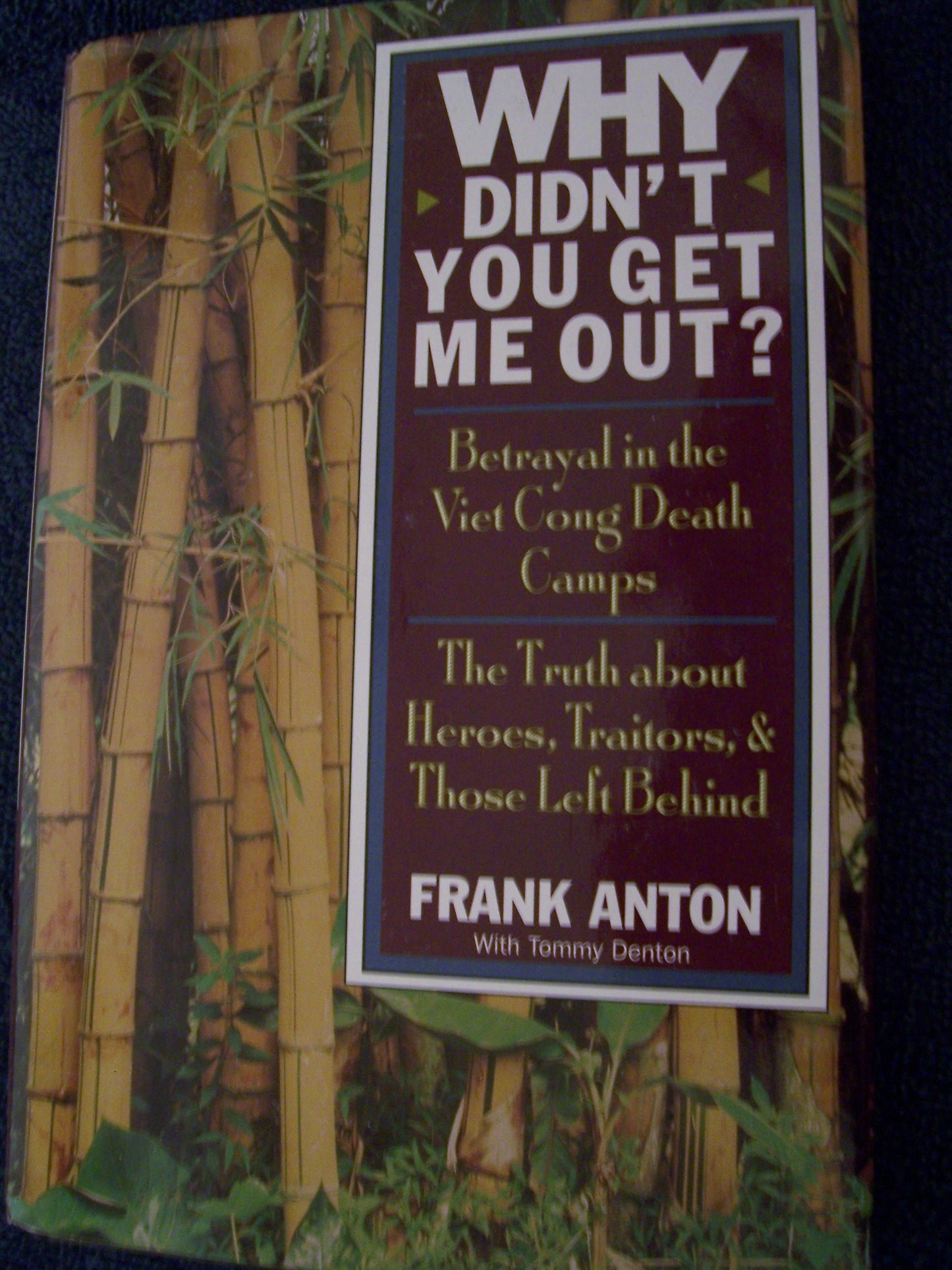 Why Didn't You Get Me Out?: Betrayal in the Viet Cong Death Camps : The Truth About Heroes, Traitors, and Those Left Behind
