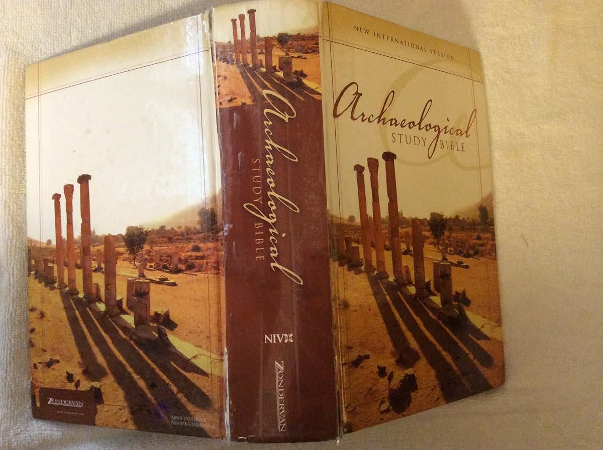 NIV Archaeological Study Bible: An Illustrated Walk-Through, Hardcover