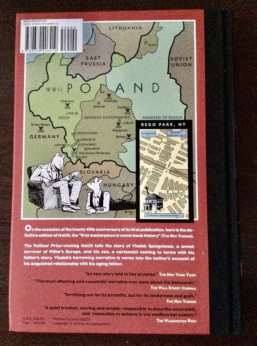 The Complete MAUS by Art Spiegelman (Paperback)