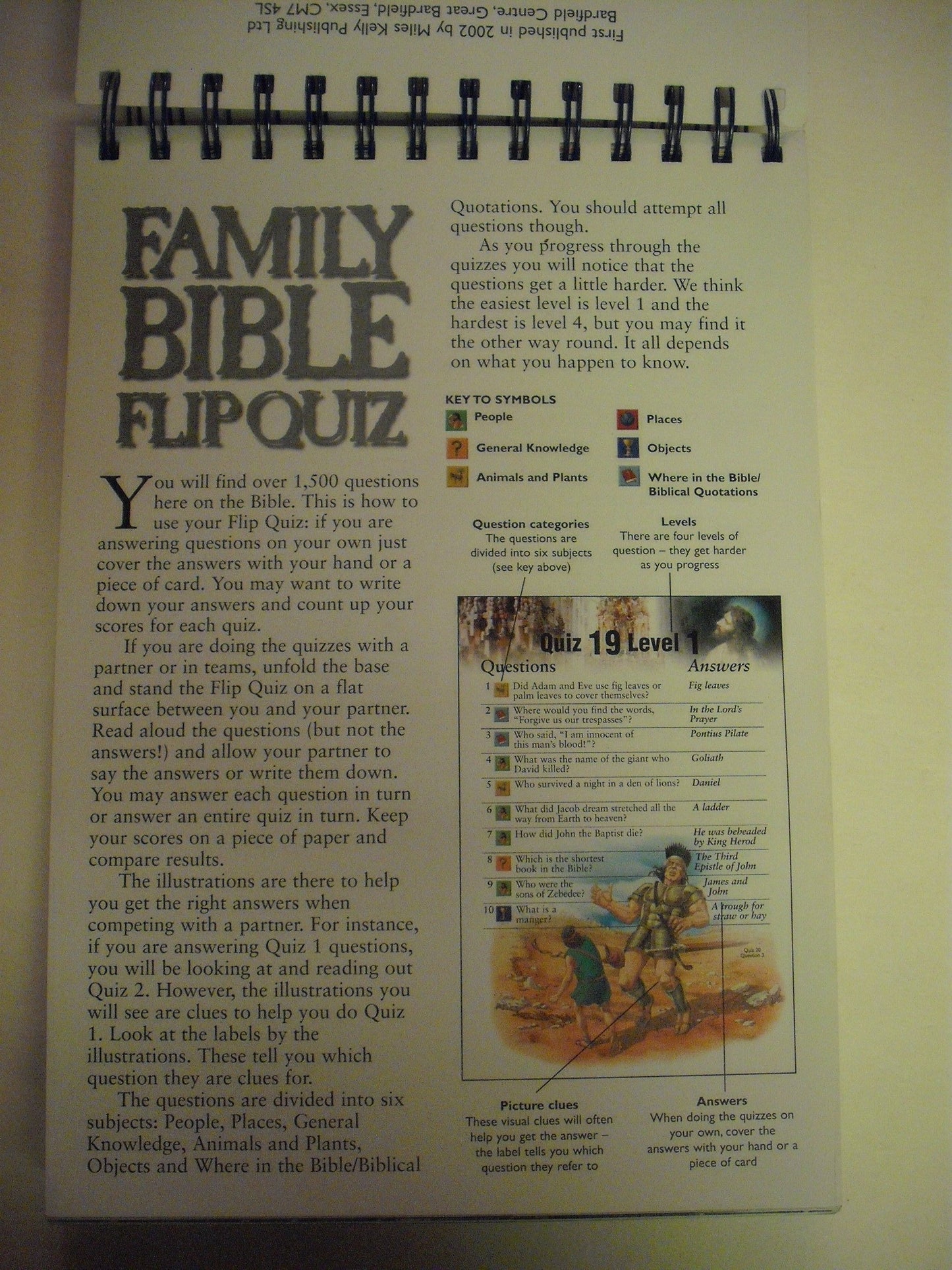 Bible: Family Flip Quiz (Family Flip Quiz series)