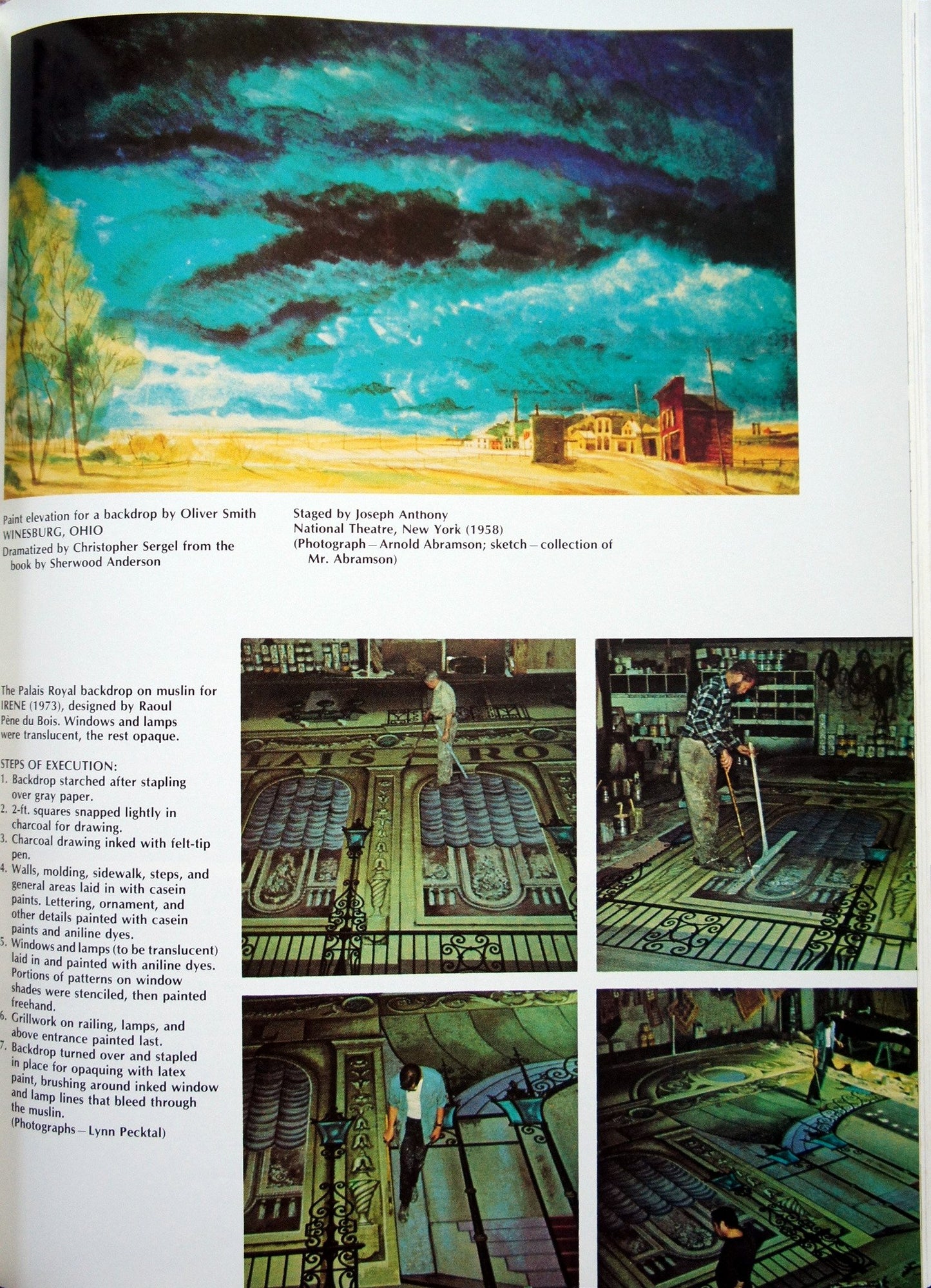Designing and Painting for the Theatre by Pecktal, Lynn
