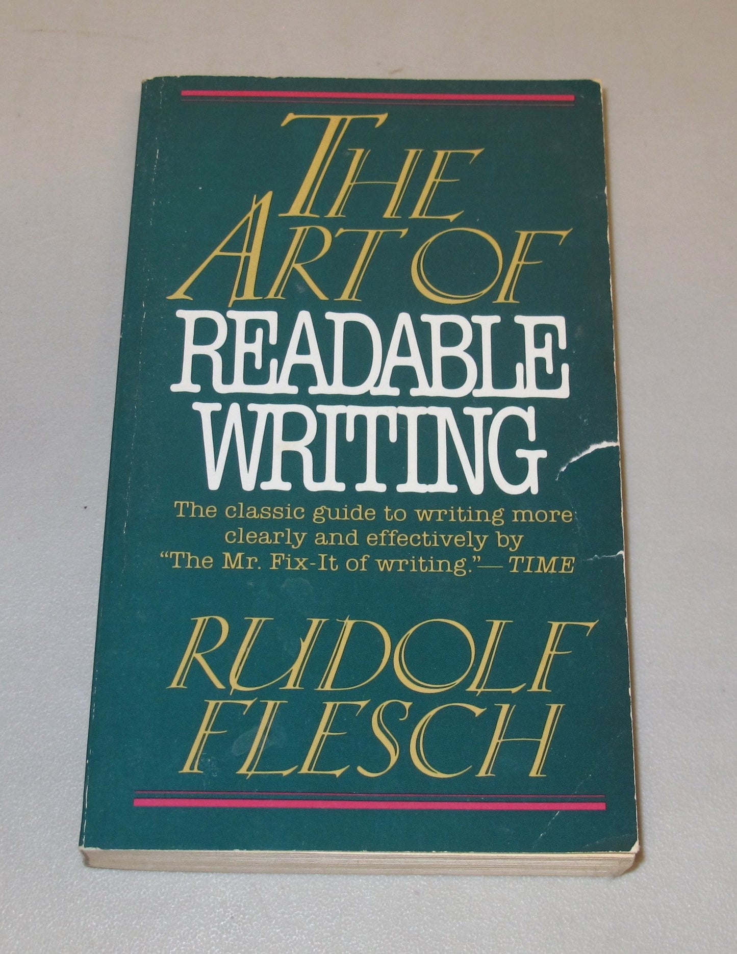 The Art of Readable Writing by Flesch, Rudolf