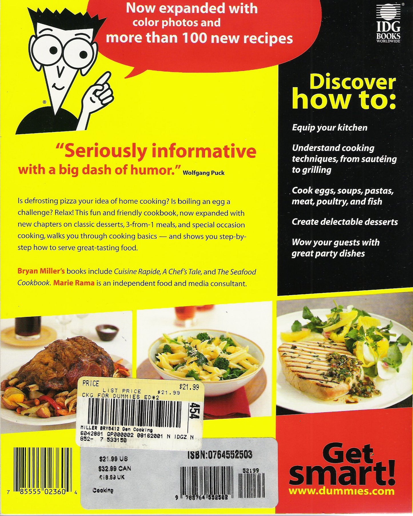 Cooking For Dummies by Yates, Alison