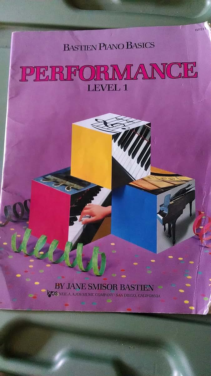 WP211 - Bastien Piano Basics - Performance Level 1