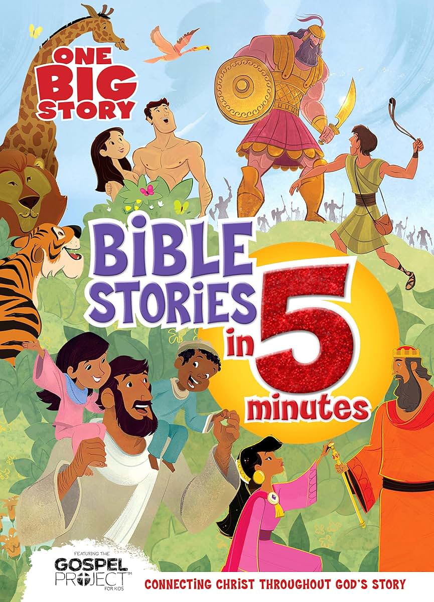 One Big Story Bible Stories in 5 Minutes: Connecting Christ Throughout God's Story - Gift for Easter, Christmas, Communions, Birthdays, Beginner Bible