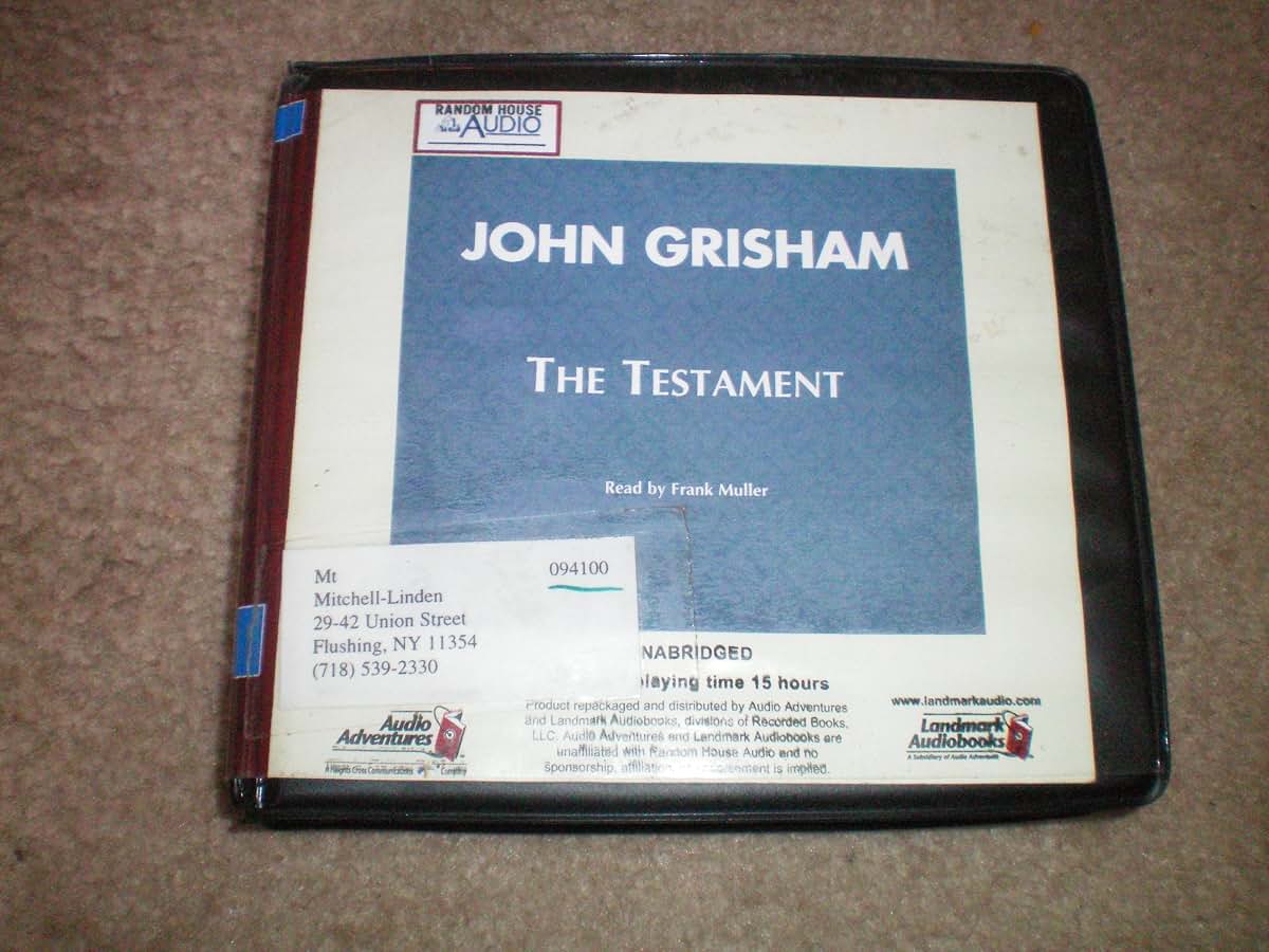 The Testament (John Grisham) by Grisham, John