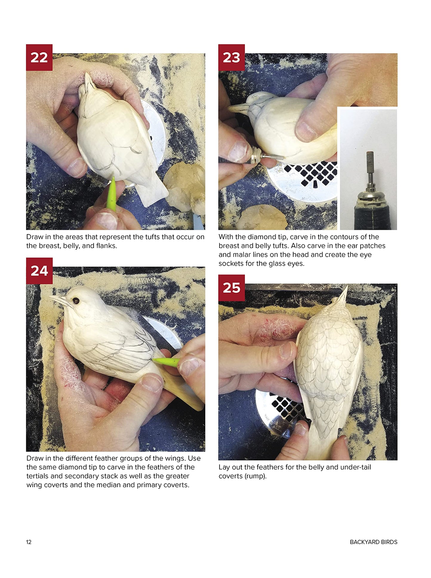 Backyard Birds: Learn How to Carve and Paint 5 Beautiful Songbirds
