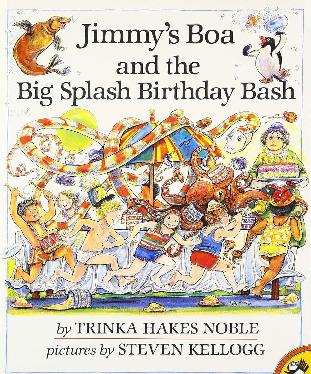 Jimmy's Boa and the Big Splash Birthday Bash (Picture Puffins)