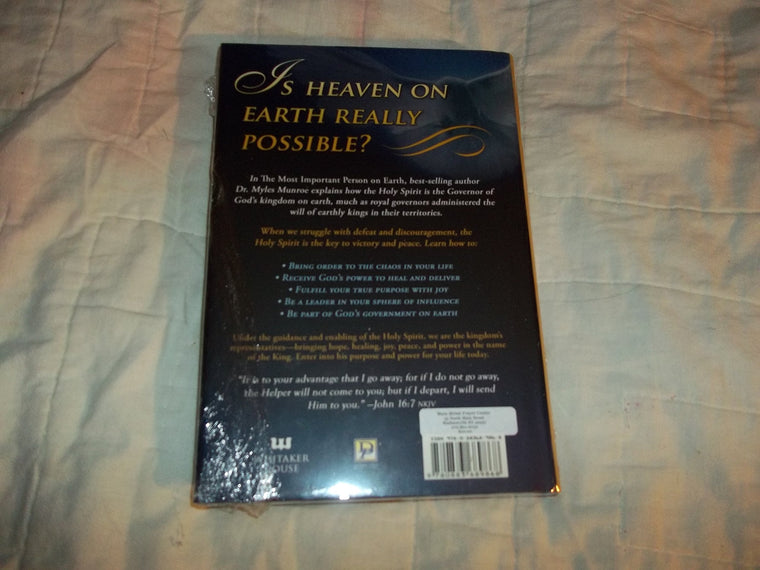 The Most Important Person on Earth: The Holy Spirit, Governor of the Kingdom — back cover