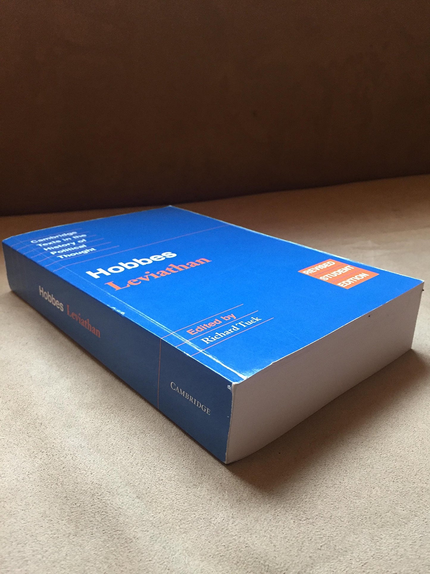 Hobbes: Leviathan: Revised student edition (Cambridge Texts in the History of Political Thought)