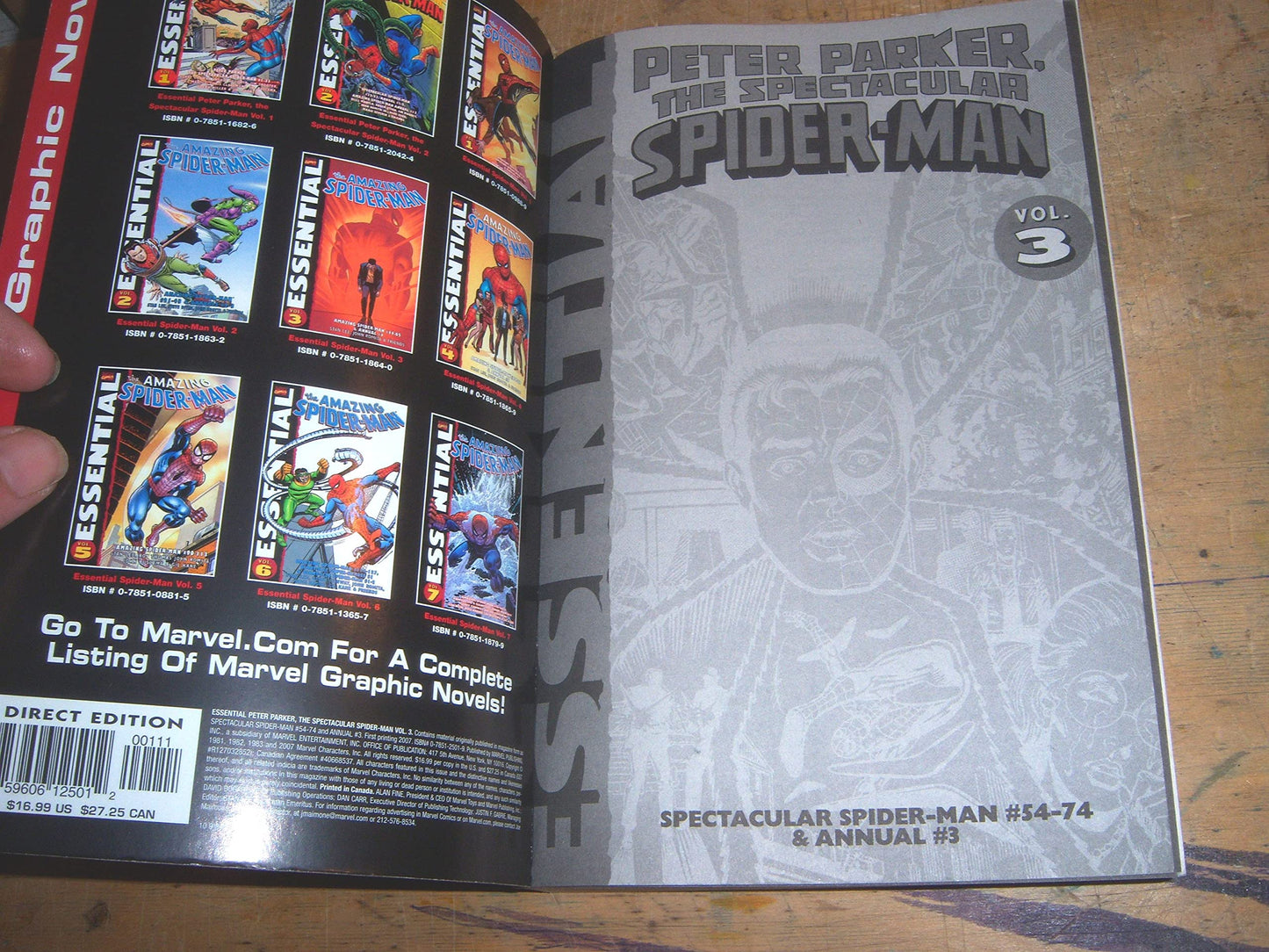 Essential Peter Parker, The Spectacular Spider-Man, Vol. 3 (Marvel Essentials)
