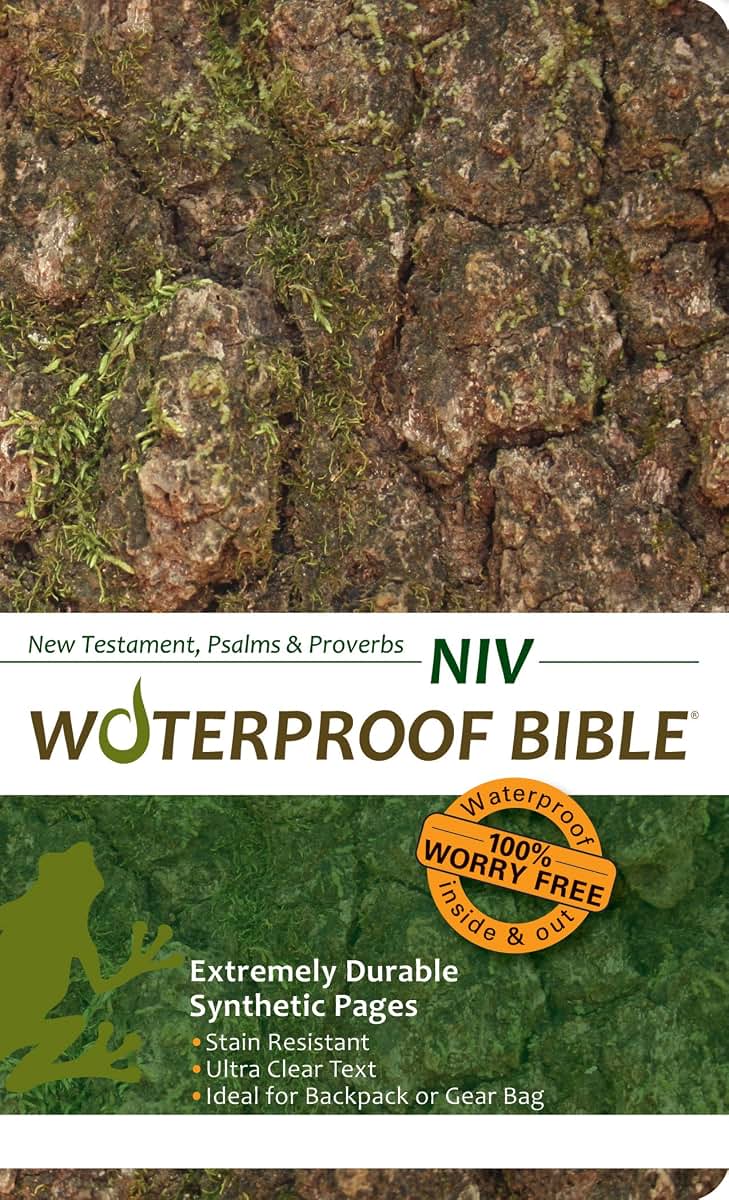 Waterproof Durable New Testament with Psalms and Proverbs-NIV(2011)-Camouflage