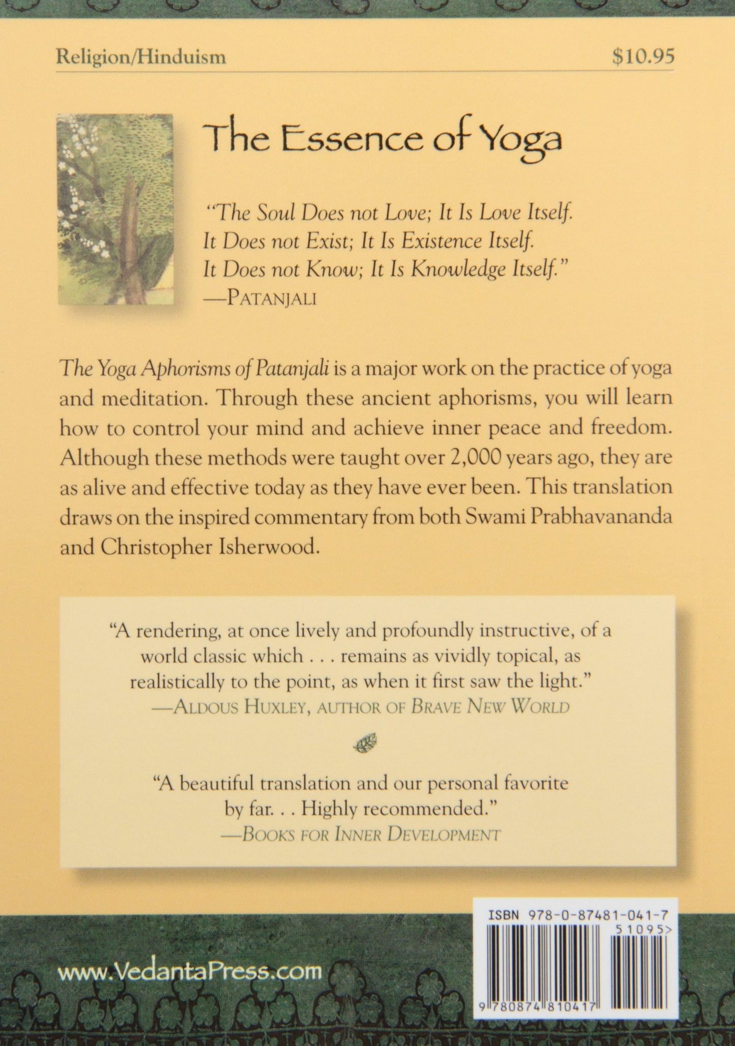 How to Know God: The Yoga Aphorisms of Patanjali by Swami Pr