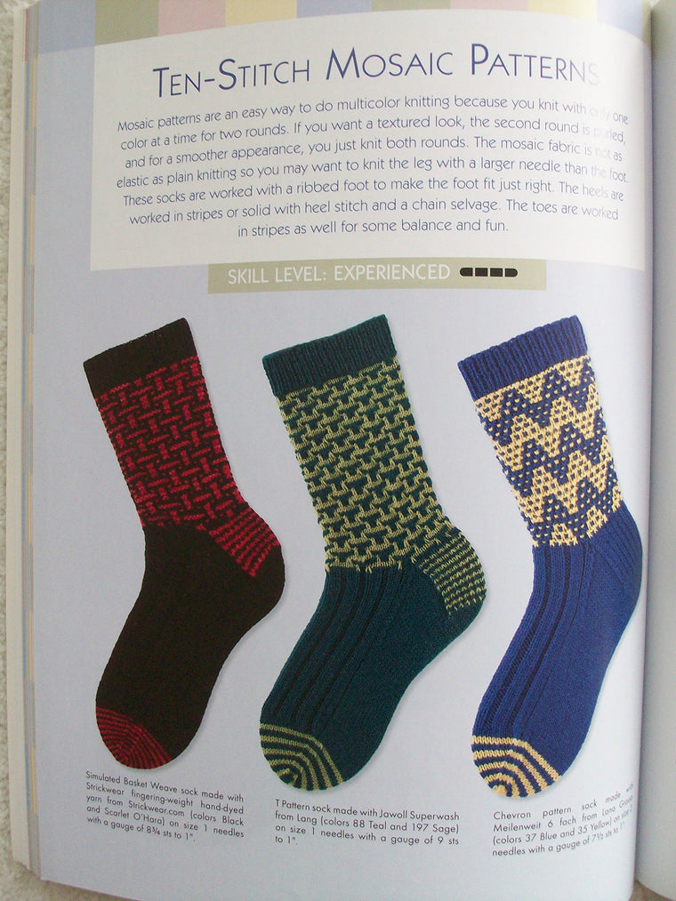 More Sensational Knitted Socks — back cover