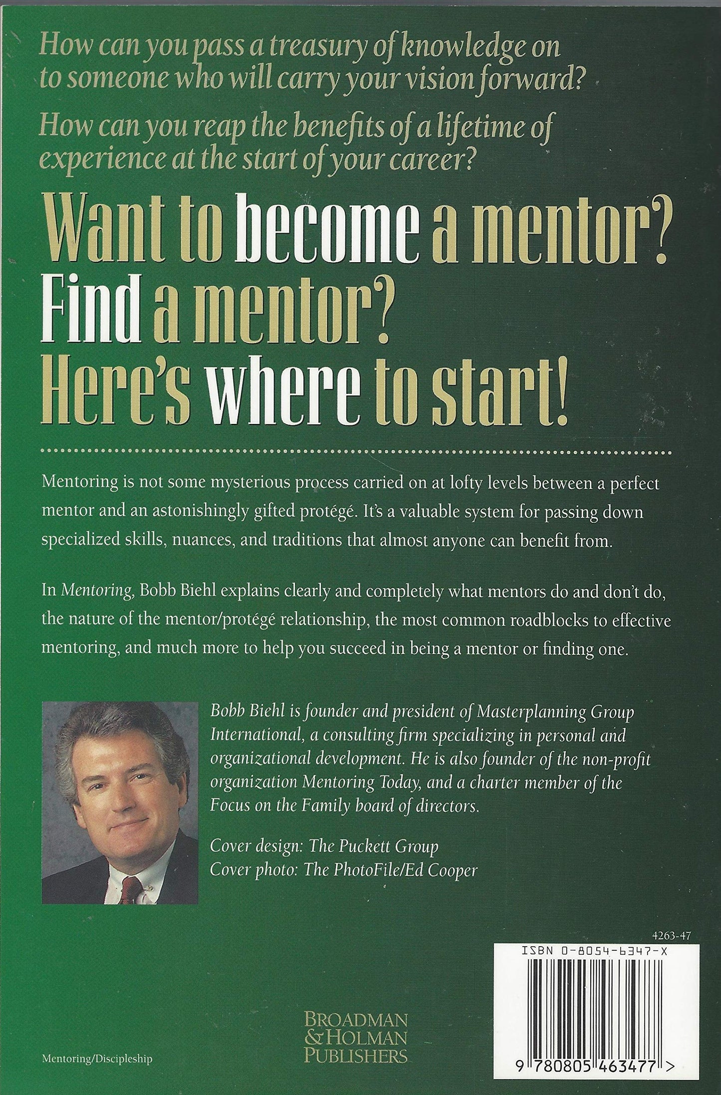 Mentoring: Confidence in Finding a Mentor and Becoming One