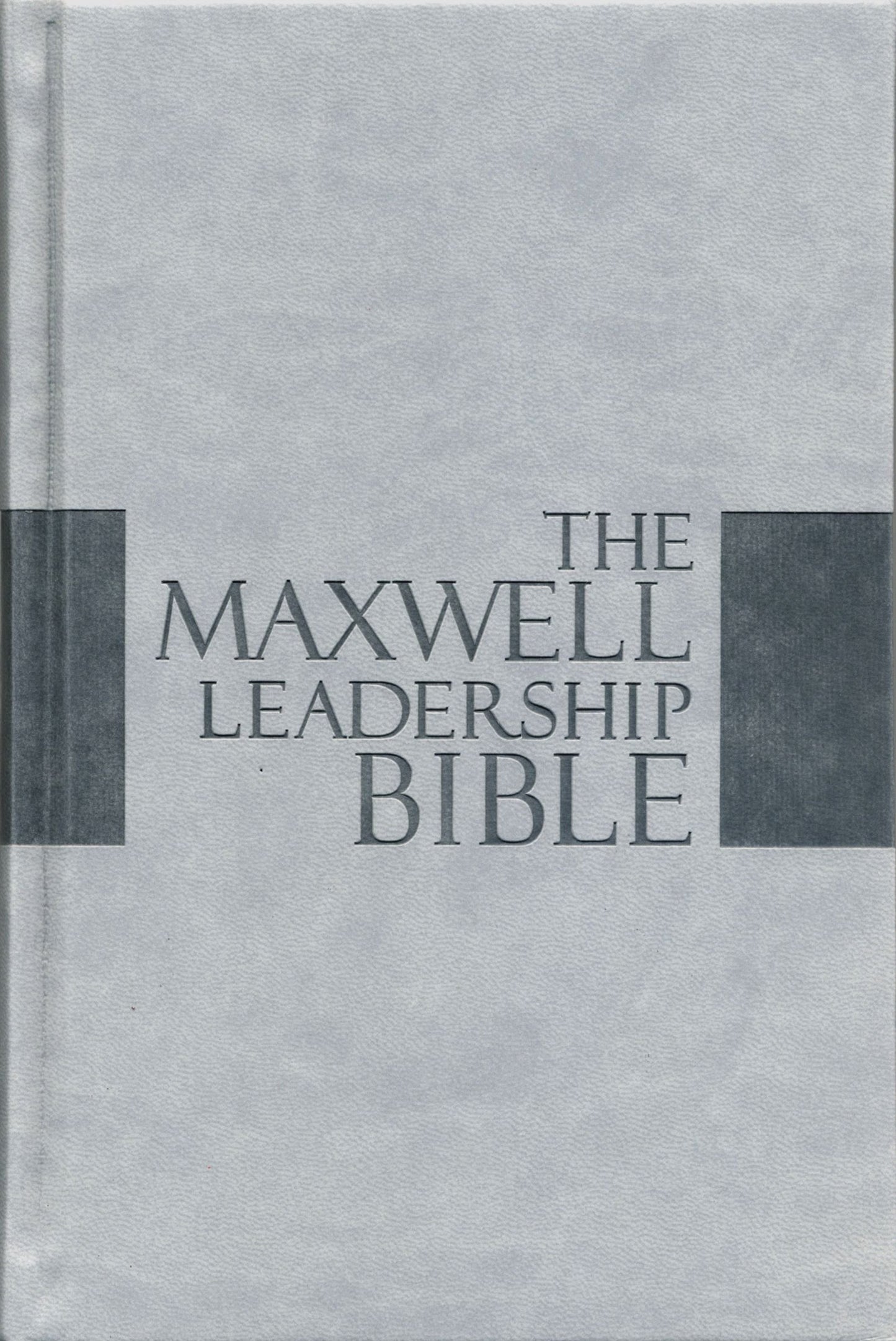 The Maxwell Leadership Bible: New King James Version, Dove Gray Leathersoft, Study (Signature Series)