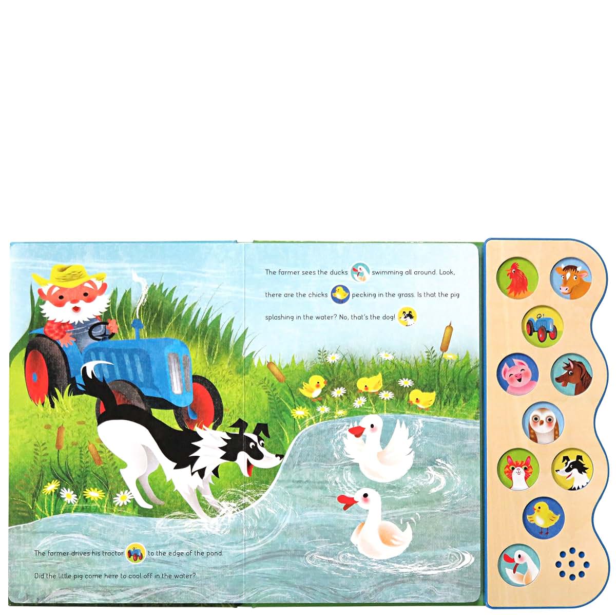 Busy Noisy Farm: Interactive Children's Sound Book