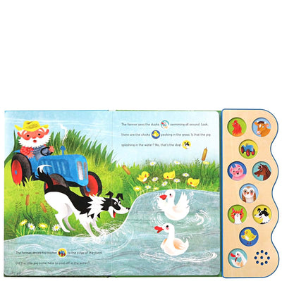 Busy Noisy Farm: Interactive Children's Sound Book