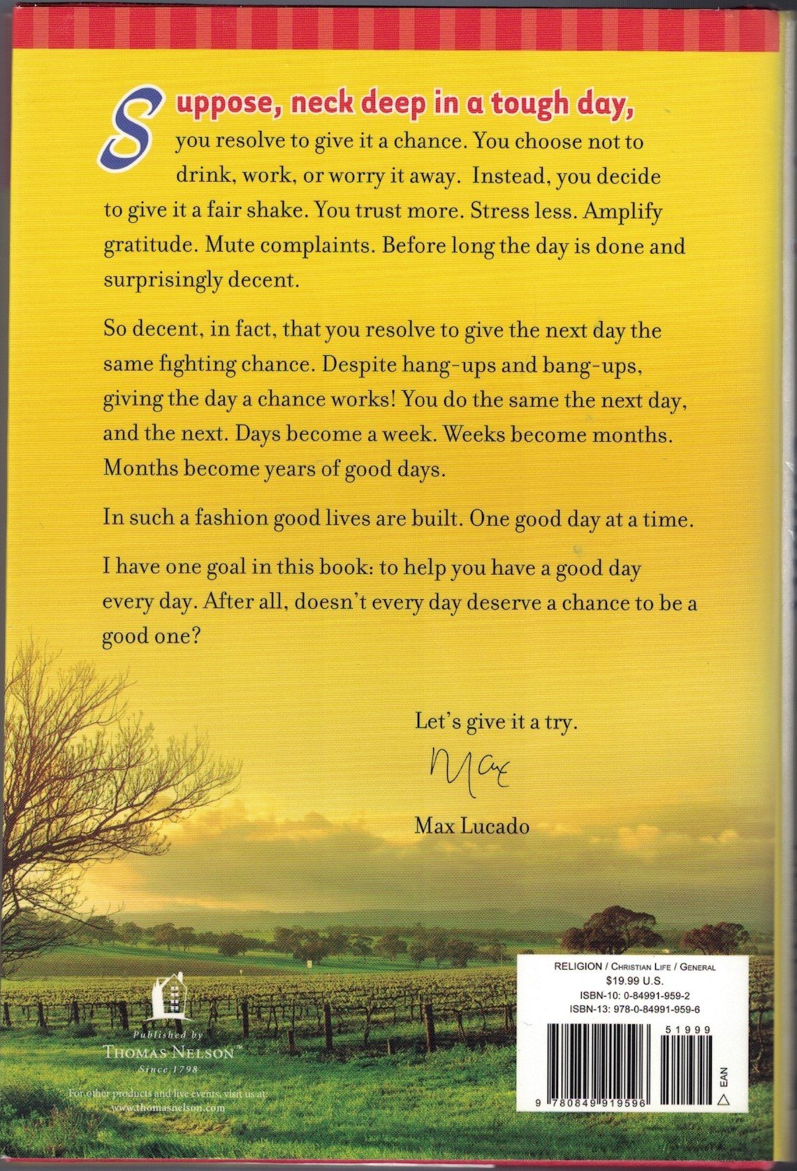 Every Day Deserves a Chance: Wake Up to the Gift of 24 Hours