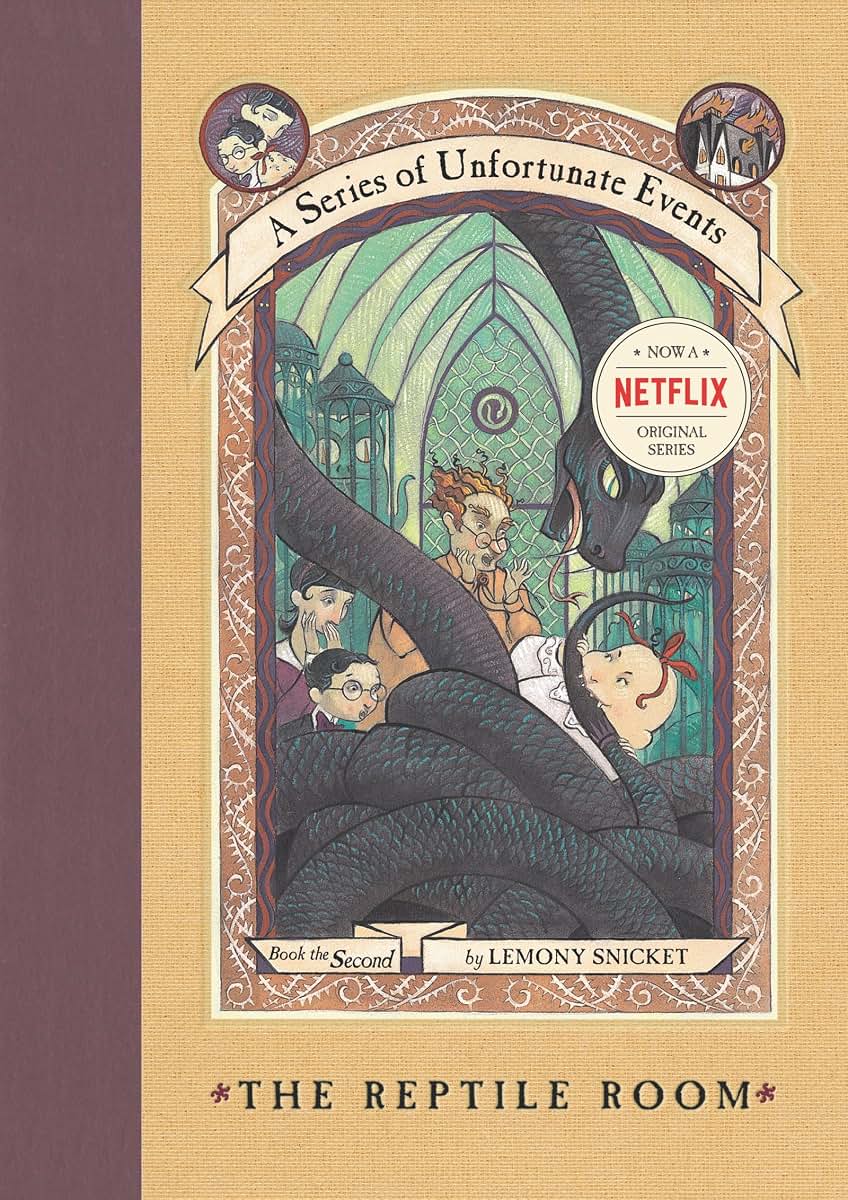 The Reptile Room (A Series of Unfortunate Events #2) by Snic