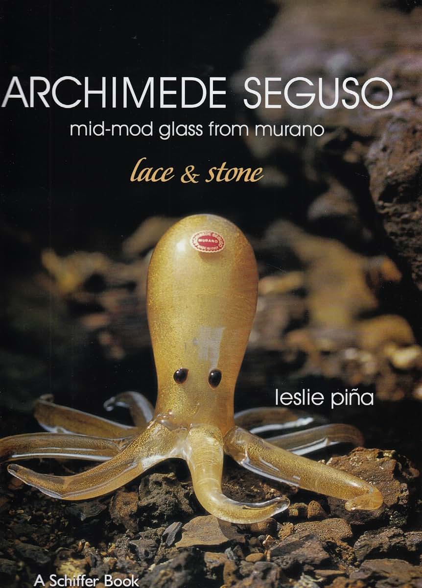 Archimede Seguso: Mid-mod Glass from Murano: Lace & Stone