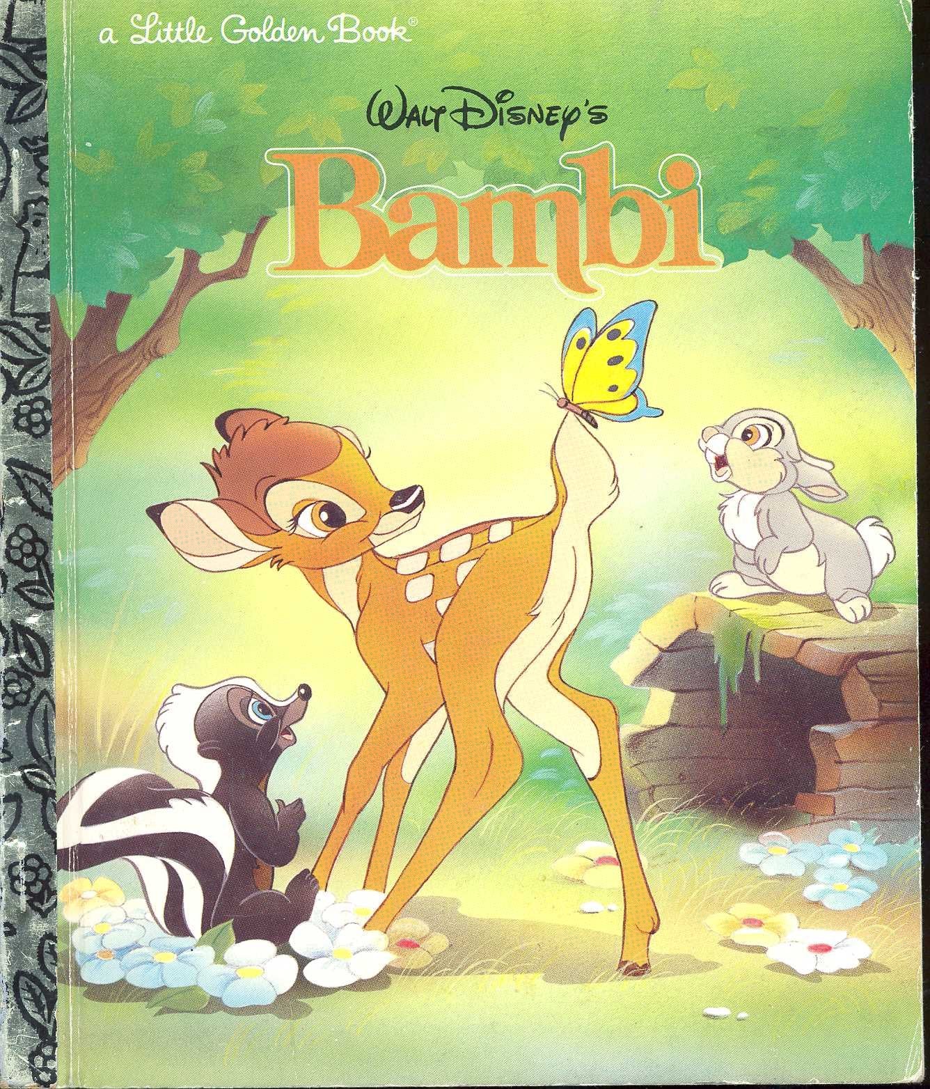 Walt Disney's Bambi (A Little Golden Book) by Felix Salten
