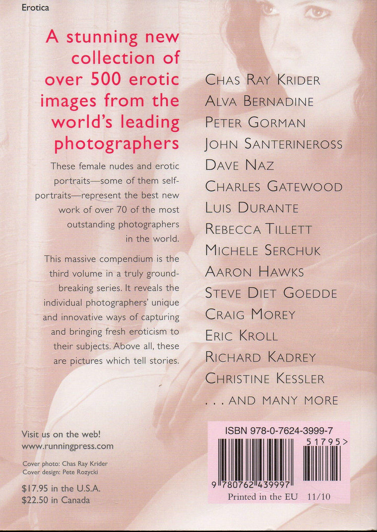 The Mammoth Book of New Erotic Photography — back cover