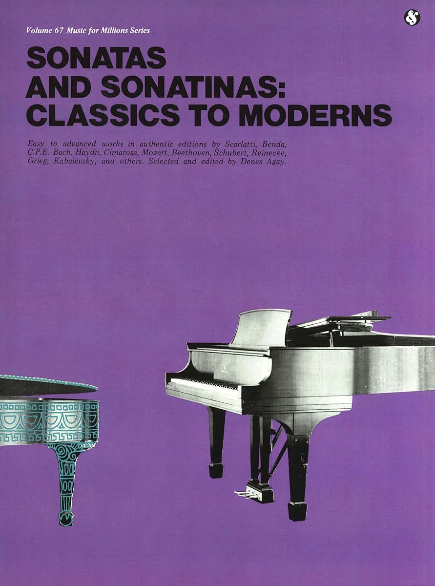 Sonatas and Sonatinas: Classics To Moderns MFM 67 (Music for Millions)