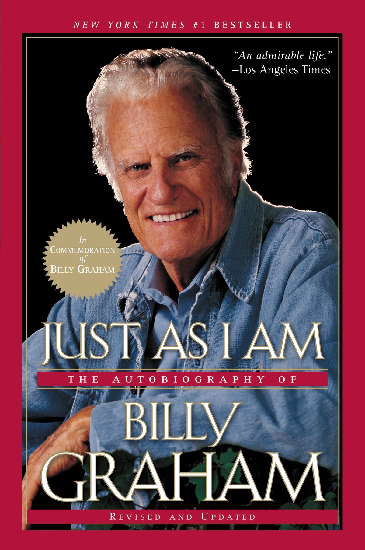 Just as I Am: The Autobiography of Billy Graham - A #1 NYT Bestseller on Ministry, Faith, and God's Ambassador to World Leaders