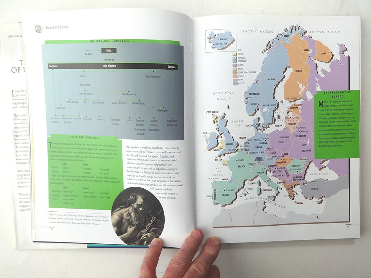 The Atlas of Languages: The Origin and Development of Languages Throughout the World (Facts on File Library of Language and Literature)**OUT OF ... Library of Language and Literature Series) — back cover