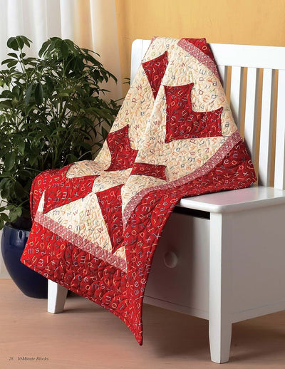 10-Minute Blocks: 3-Seam Squares for Quicker Quilts: Jelly Rolls, Layer Cakes or Yardage (Design Originals) Handy Technique for a King-Size Quilt in a Day or a Throw in an Hour; 7 Stylish Projects
