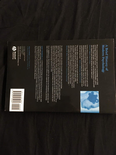 A Brief History of Modern Psychology