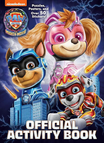 PAW Patrol: The Mighty Movie: Official Activity Book by Gold