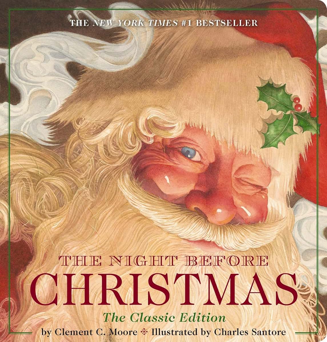 The Night Before Christmas Oversized Padded Board Book: The Classic Edition (Celebrate The Holiday Season with a Family Tradition) (Oversized Padded Board Books)