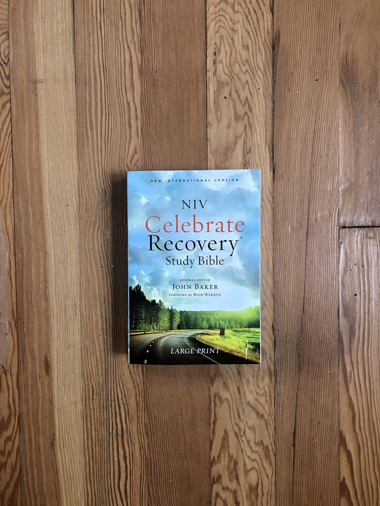 NIV, Celebrate Recovery Study Bible, Large Print, Paperback — back cover