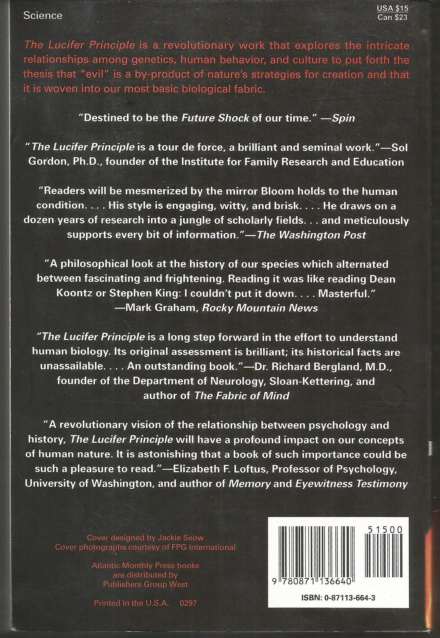 The Lucifer Principle: A Scientific Expedition into the Forc