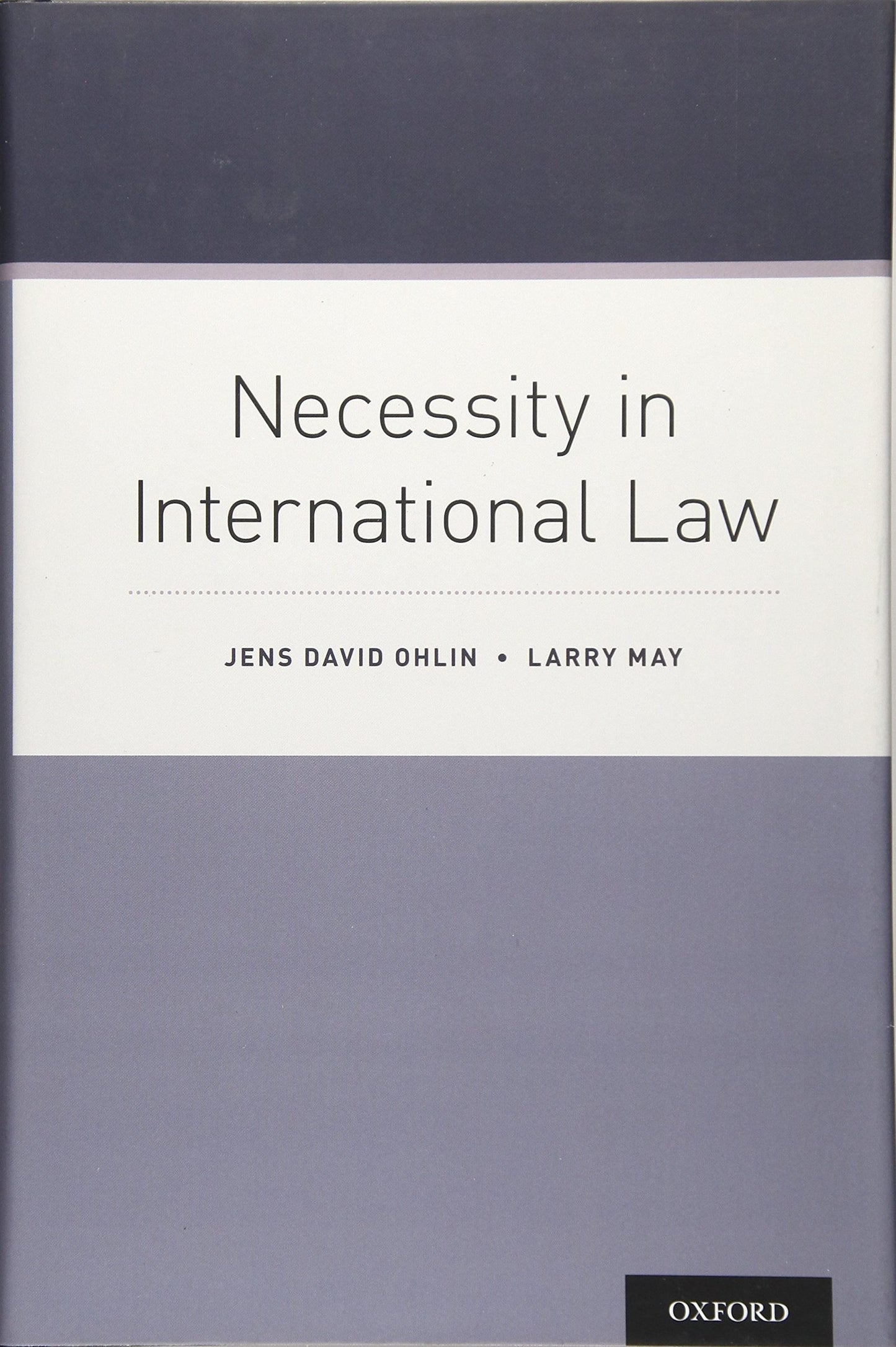 Necessity in International Law