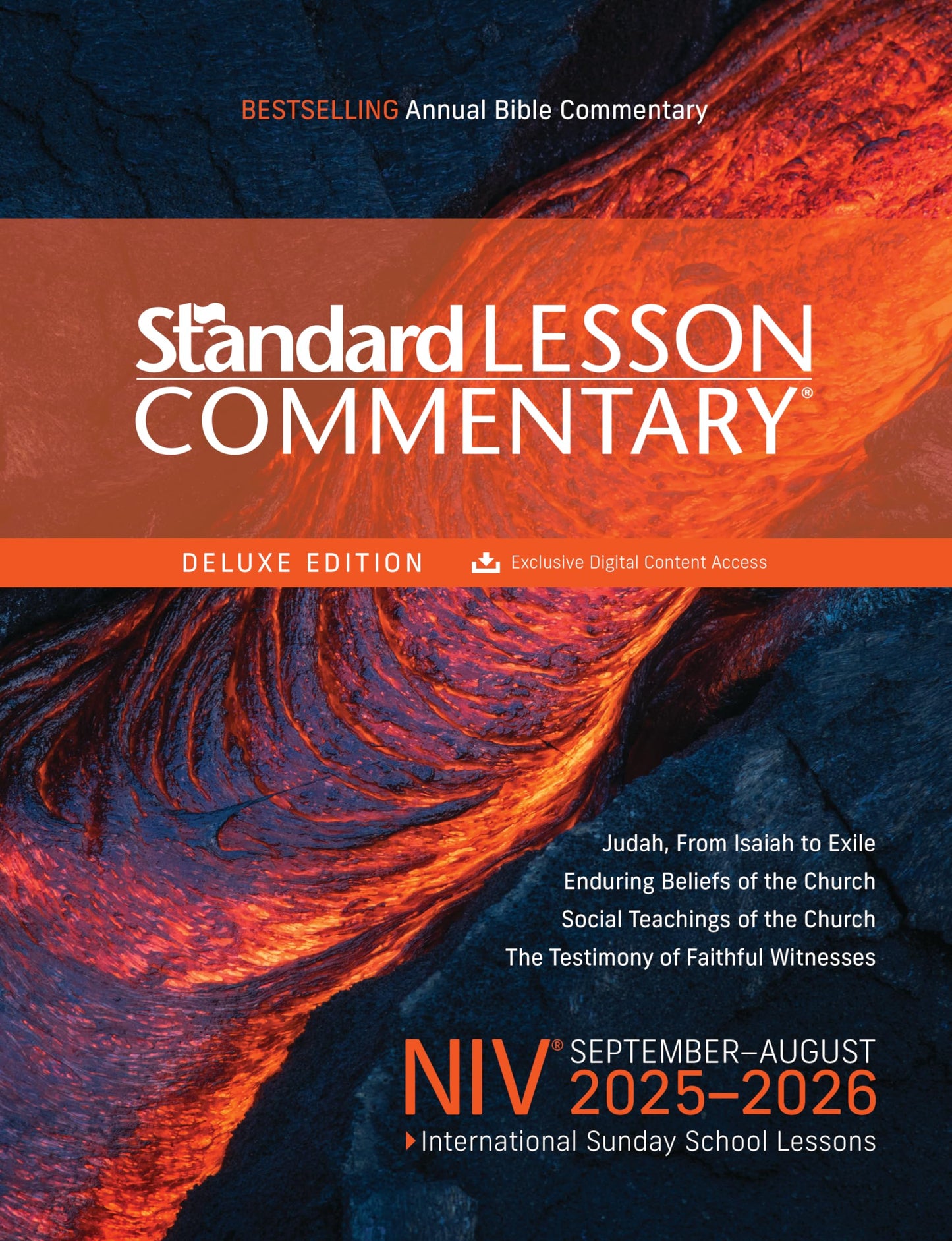 NIV Standard Lesson Commentary Deluxe Edition 2025-2026